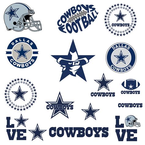 Dallas Cowboys Football Team Logo Svg Football Svg NCAA Svg NFL Svg ...