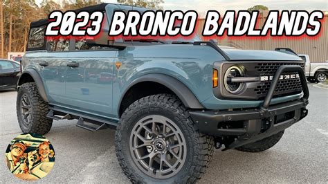 2023 FORD BRONCO BADLANDS 4x4: NEW RTR Pkg & Level Offroad SUV-Review, Startup, Walkaround ...