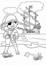 Pirate Coloring Pages For Kids  In The Playroom sketch template