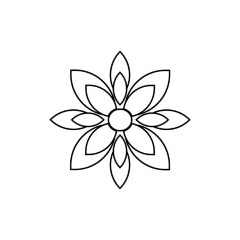 100,000 Symbole fleur illustrator Vector Images | Depositphotos