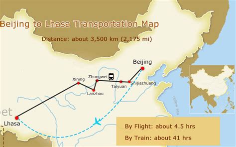 Travel from Beijing to Lhasa Tibet: by Train and Flight