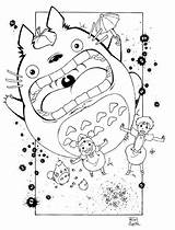 hayao miyazaki coloring Pages  Hľadať V Google Coloring Pictures sketch template