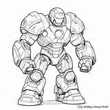 Hulkbuster Coloring Pages  Free & Printable sketch template