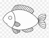 Fish To Color sketch template