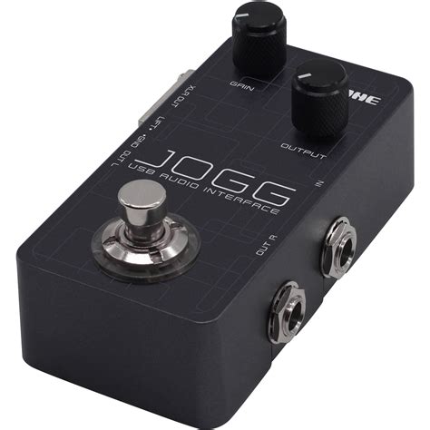 Hotone Jogg USB Audio Interface Pedal for Electric Guitars