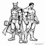 Thor Desenho Para Colorir sketch template