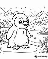 27 Free Penguin Coloring Pages – The Color Cove sketch template