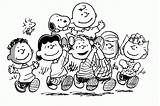Charlie Brown And Snoopy Peanuts Coloring Page sketch template