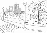 Sidewalk Coloring Page Coloring Pages sketch template