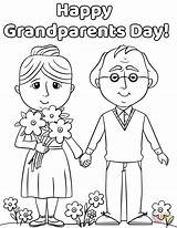 Happy Grandparents Day Coloring Pages sketch template
