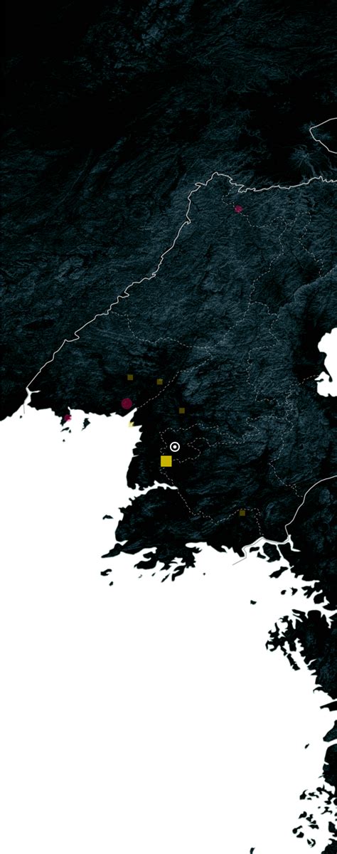 A satellite view of North Korea's nuclear sites