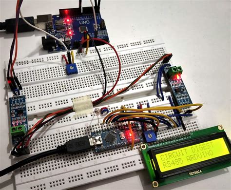 RS485 Serial Communication between Arduino Uno and Arduino Nano