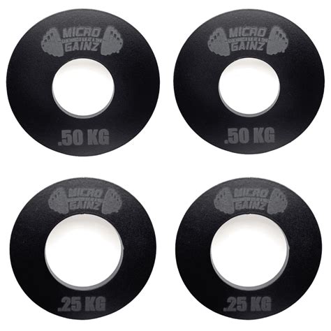 0.25 LB 0.5 LB 0.75 LB Fractional Weight Plates Designed for Olympic ...