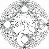 Pentacle Coloring Pages Coloring Pages sketch template