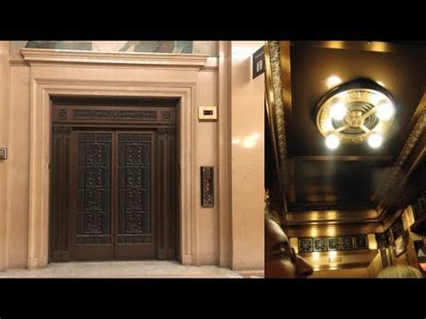 GORGEOUS 1895 Westinghouse elevators - Carnegie Museum of Natural History - Oakland, PA - YouTube