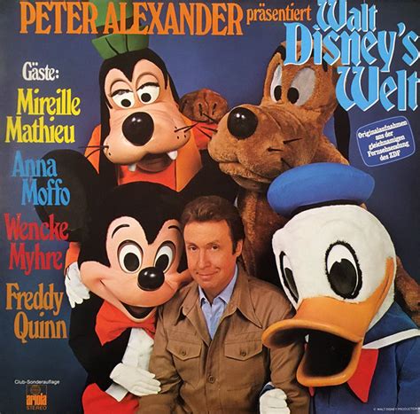 Peter Alexander - Präsentiert Walt Disney's Welt (Vinyl) | Discogs