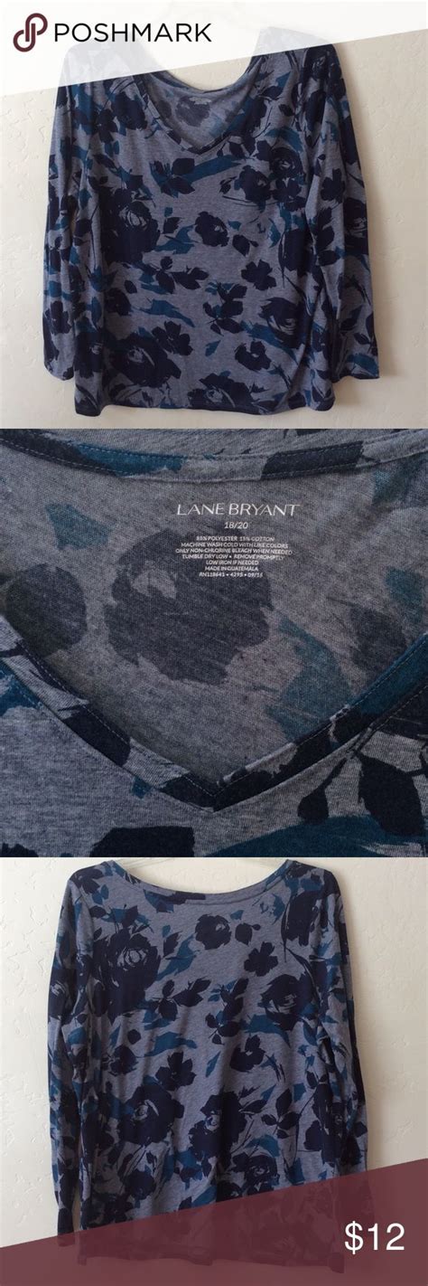 Lane Bryant Long Sleeve T-Shirt | Lane bryant, Clothes design, Long sleeve tshirt