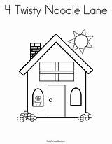 Twisty Noodle Coloring Pages Coloring sketch template