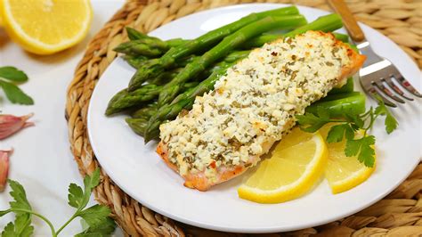 Feta & Herb Crusted Salmon