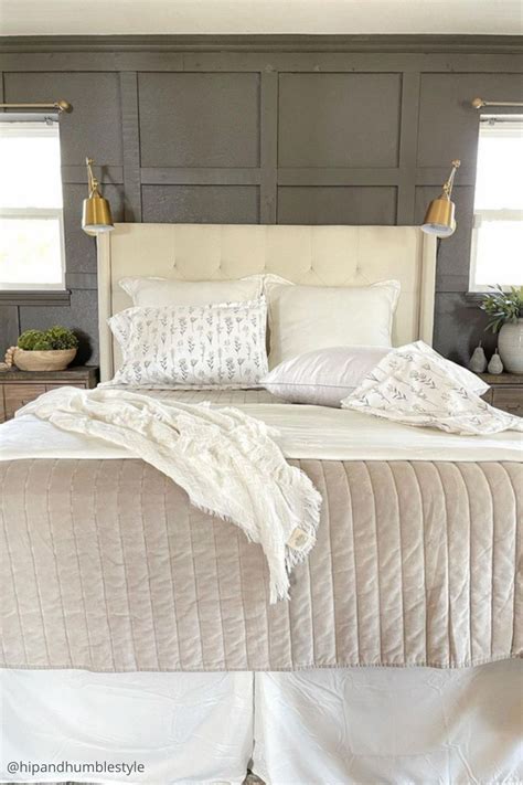 Our Eva Headboard is perfect for any bedroom. Modern Farmhouse Bedroom Decor, Farmhouse ...