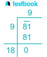 Find Square Root of 81 by Prime Factorization & Long Division.
