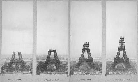 Eiffel Tower under construction, 1887-1889