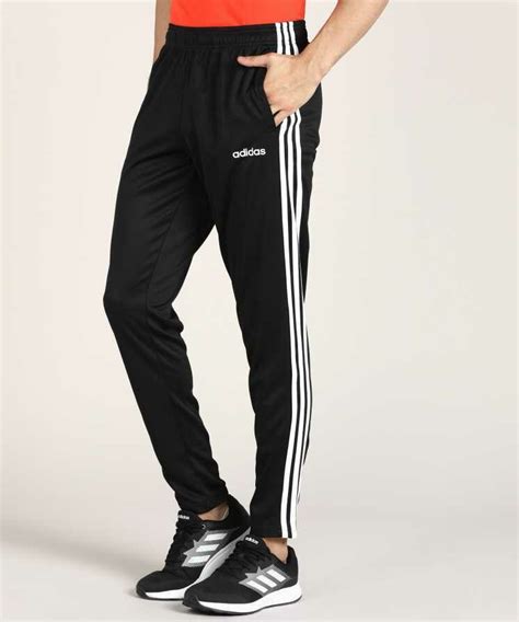 Solid & Casual Men Black Track Pants