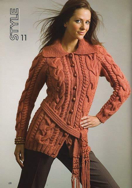 Ravelry: Cable Jacket with collar pattern by Patons Australia