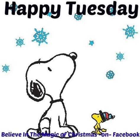 Snowflake Snoopy Happy Tuesday Pictures, Photos, and Images for ...