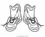Designer Leather Shoes Coloring Page For Kids  Free Printable sketch template