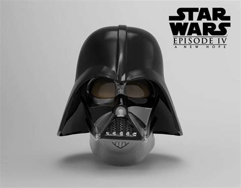 3D print model Darth Vader Helmet A New Hope Accurate STL