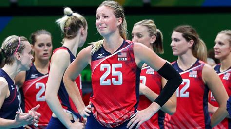 U.S. women's volleyball team's goal shockingly turns from gold to ...