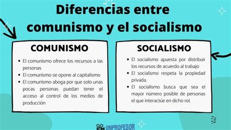 X diferencias entre comunismo y socialismo - resumen!