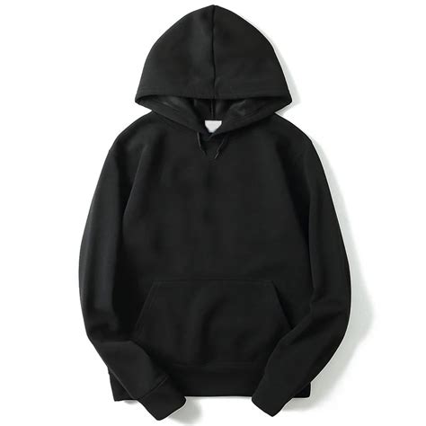 Cheap Black Plain Unisex 100% Cotton Hoodies Blank - Buy Hoodies Unisex ...