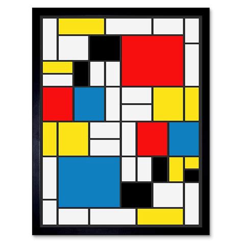 Piet Mondrian Shape Art