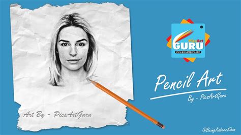 PicsArt Tutorial | PicsArt Pencil Art : How to Make a Creative Pencil Art | PicsArtGuru - YouTube