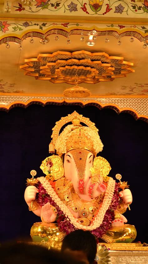 Dagdusheth Ganpati, Temple, Decoration HD phone wallpaper | Pxfuel