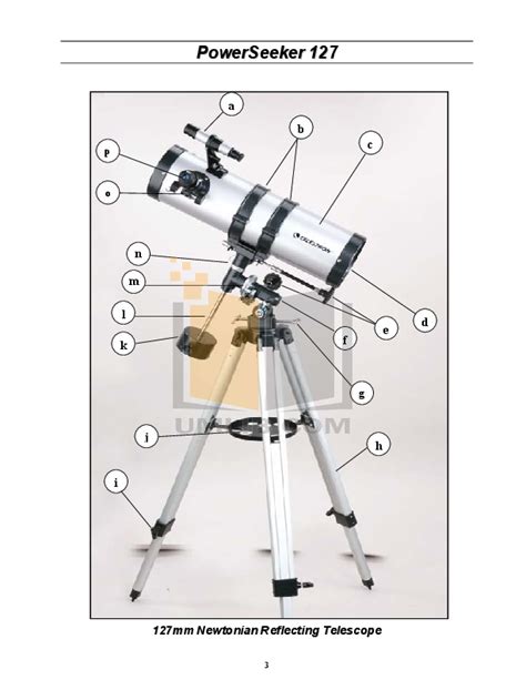 Celestron Powerseeker 127eq Owner Manual