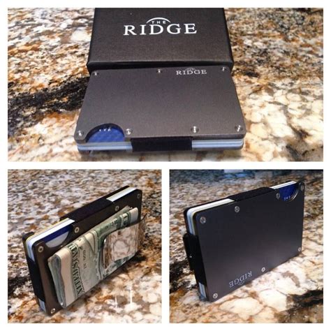 Ridge Aluminum wallet with money clip | Modern wallet, Aluminum wallet, Ridge wallet