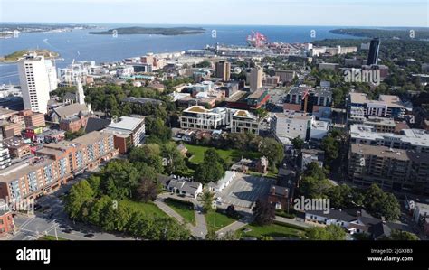 An aerial view of Halifax Regional Municipality, Nova Scotia, Canada Stock Photo - Alamy