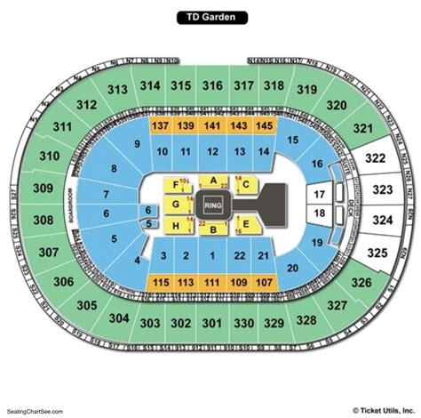 Td Garden Bruins Seating Chart