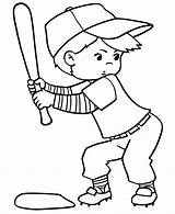 Jugador De Beisbol Normal Para Colorear Imprimir E Dibujar – ColoringLib sketch template
