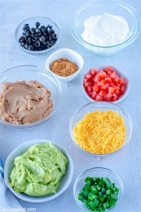 Best 7 Layer Dip - CopyKat Recipes