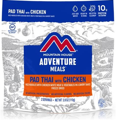 Mountain House Pad Thai with Chicken - 2 Servings | A Happy Camper