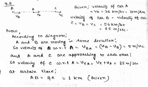 Please draw a diagram for this question - Physics - Motion In A Straight Line - 16829297 ...