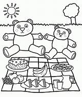 Picnic And Ants Coloring Pages  Home sketch template