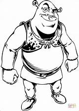Coloriage  Shrek Logre Coloriages à Imprimer Gratuits sketch template