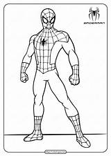 Marvel Spiderman Coloring Pages Coloring Pages sketch template