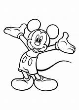 Fun Mickey Mouse coloring Page  Download Print Or Color Online For Free sketch template