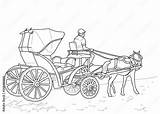 Horse Wagon Coloring Pages sketch template